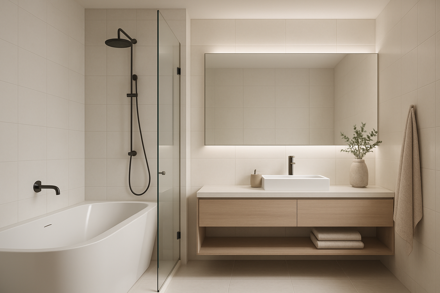Bathroom Cabinet & Walk-In Wardrobe