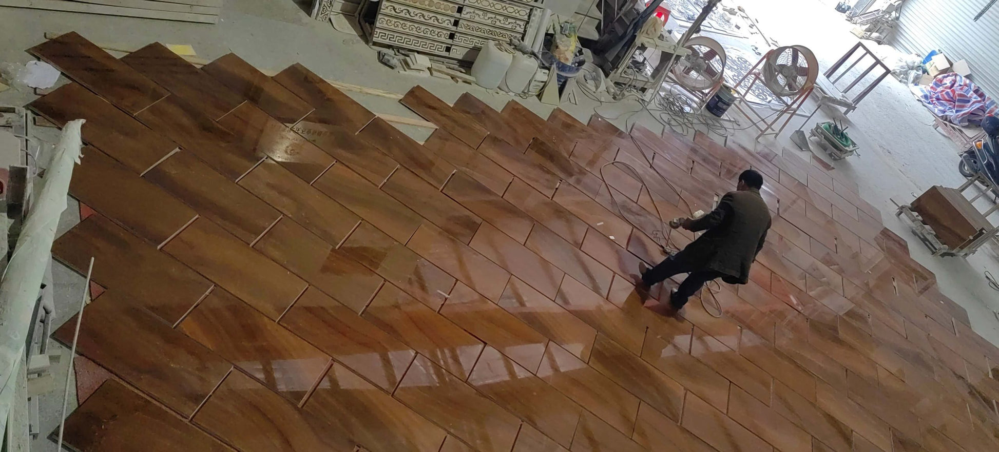 Marble Flooring Project in Singapore Marina Bay Sands